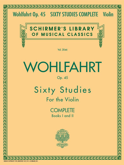 Franz Wohlfahrt - 60 Studies, Op 45 Complete for Violin | Essential Violin Etudes and Exercises for Beginners and