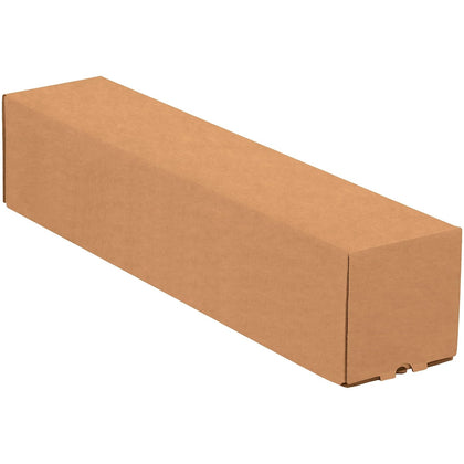 PM3325K Square Mailing Tubes, 3" Width, 3" Height, 25" Length, Kraft (Pack of 25)