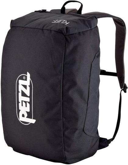 KLIFF Rock Climbing Rope Bag - Gray | 36-Liter Rope Bag for Sport Climbing with Removable Tarp