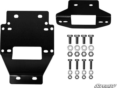 4500 lb Black Ops Winch with Heavy Duty Winch Mounting Plate for 2011-2014 Polaris RZR XP 900 / RZR XP 4 900 |