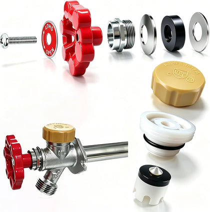Outdoor Faucet Repair Kit,ASSE 1019-A Water Hose of | Home Improvement,Anti-Siphon Frostproof Faucet Valve Hose