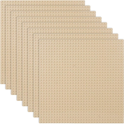 Classic Baseplates Building Plates for Building Bricks 100% Compatible with All Major Brands-Baseplate, 10in x 10in