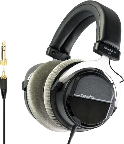 HD660PRO 32Ω Closed-Back Studio Headphones for Recording, Black | For creators and everyday listeners on laptops