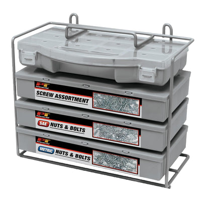 W5226 SEA/Metric Nut and Bolt Assortment with Case, 1,200 pieces