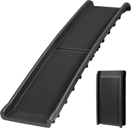Folding Dog Ramp for Car 61 Inches Dog Ramps for Large Dogs Non-Slip Surface Portable Dog Car Ramp for SUV Car &