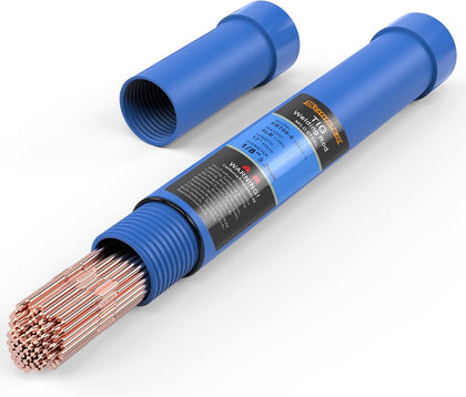 ER70S-6 1/8" x 16" 5LB Mild Steel TIG Welding Wire Filler Rod | Low Splatter Corrosion Resistance, TIG welding