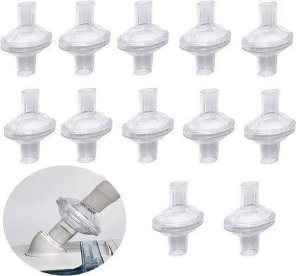 Filters for Cpap Machine - 12 pcs Universal Cpap Filters fit Inline Compatible with Resmed and Any Machine Size 22mm