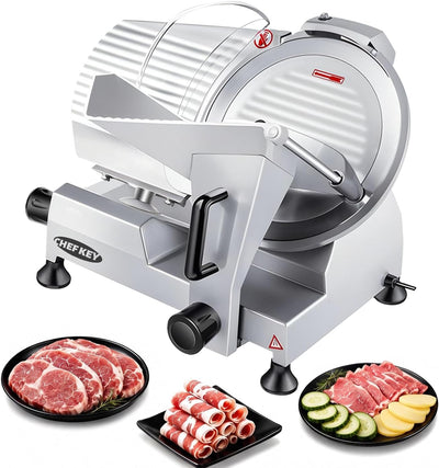 Commercial Meat Slicer 10 inch Electric Food Slicer Frozen Meat