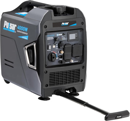 Products GX400BN, 4000W Portable Ultra-Quiet Dual Fuel & Parallel Capability, RV-Ready, Handle & Wheels, with CO