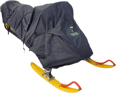 Terre Products Heavy Duty Snowmobile Cover Waterproof UV Resistant Windproof Elastic Hem Buckle Hook System for Trailering Medium to Large Polaris, Ski-Doo, Arctic Cat, Yamaha, Lynx