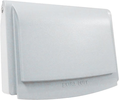 Sigma 14441WH Weatherproof Slimline In Use Horizontal Receptacle Cover, WH