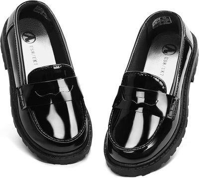 Toddler Girls Penny Loafers School Uniform Shoes