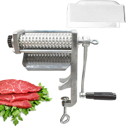 Heavy Duty Manual Meat Tenderizer – Cuber Tool Steak Flatten Tool Meat Tenderizer Commercial Tool Meat Grinder