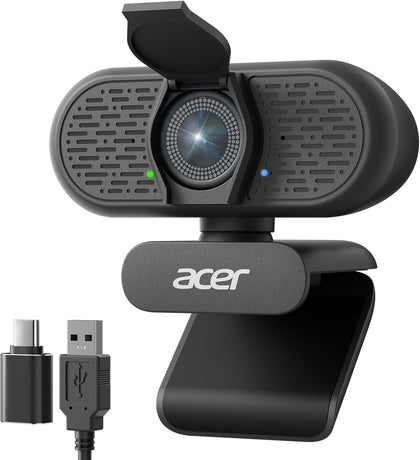 A640 4K Webcam with AI Noise Canceling Mic for Streaming Meetings | Sony 1/2.8" Sensor, PDAF Autofocus, 2K