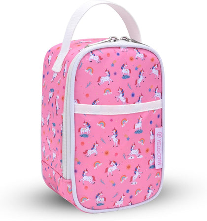Small Insulated Lunch Bag- Snack Bag- Mini Cooler Bag with Handle for Travel,Work,School(Storage Space below 20oz)