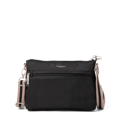 Securtex Anti-theft Memento Crossbody Bag - Lightweight 9.75"x7" Travel Purse