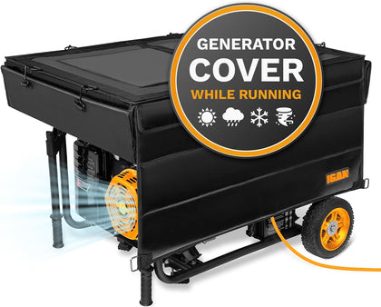 Generator Covers While Running for most 3500w-12000w Generators - Ultra Heavy Duty Generator Covers for Outside
