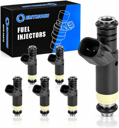 Set of 6 FJ463 Fuel Injectors for Ford Ranger 3.0L V6 2001–2008