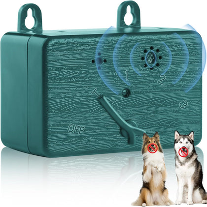 Anti Barking Device for Dogs, 4-Modes Ultrasonic Dog Barking Control Device, 50 FT Bark Box, Dog Barking Silencer for