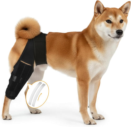 2026 Dog Knee Brace for Torn ACL CCL, Support Brace with Back Strap to Prevent Slipping, Hind Leg Support for Dog