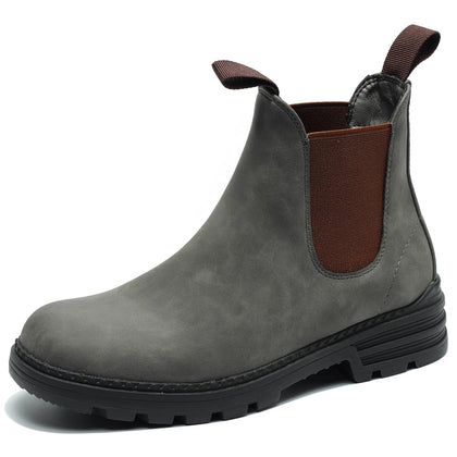Outdoor Chelsea Hiking Boots For Women 7.5, Grey