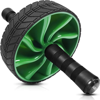 Ab Roller Wheel - AGREJO Ab Workout Equipment for Abdominal & Core Strength Training, Home Gym Fitness Equipment