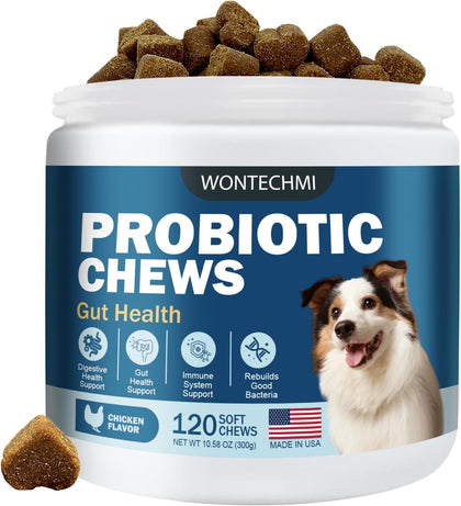 Probiotics for Dogs, Yeast, Itchy Skin Itchy Ears, Gut Health