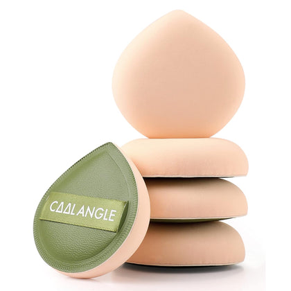 Makeup Blender Sponges, Latex-Free, 5Pcs Medium Green