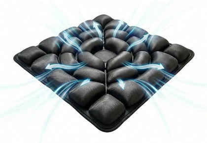 Inflatable Seat Cushion, Donut Cushion for Office Chair, Car & Wheelchair, Ergonomic Pressure Relief for Tailbone &