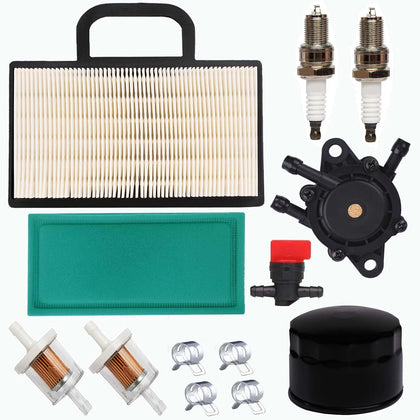 698754 Air Filter, 492932S 492932 Oil Filter with 691035 Fuel Filter Tune up Kit Compatible with 499486 499486S 18-26
