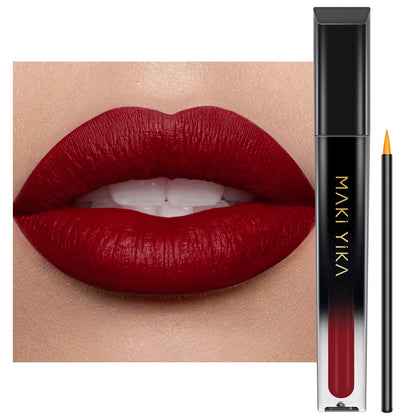 Dark Red Lipstick Matte for Women Long Lasting Lipsticks