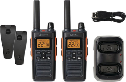 RX680 Walkie Talkies (2-Pack), IP54 Water Resistant Design | Rugged & Splashproof Two Way Radios Long Range, 60