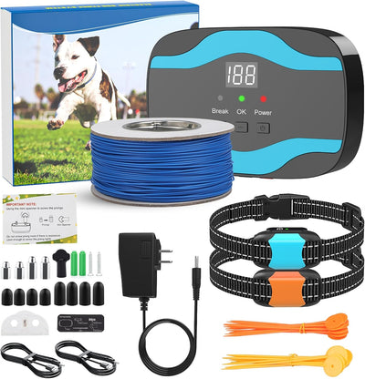 Electric Fence for Dogs, Underground Dog Fence System Up to 3/4 Acre