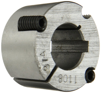 TB Woods 1108 TL110834 Taper Lock Bushing, Cast Iron, Inch, 0.75" Bore, 1200 lbs/in Torque, Standard Design, Standard Keyway