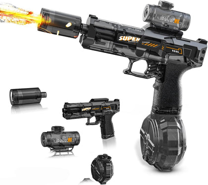 Electric Water Gun,Full Automatic Electric Squirt Gun 28-32 FT Range Water Pistol Blaster Soaker,Water Playing Toys