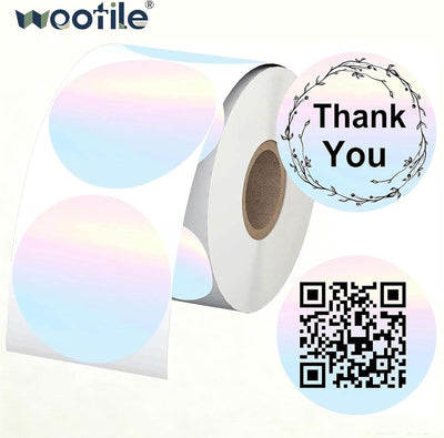 Direct Thermal Labels Stickers Watercolor Small Business Thermal Stickers