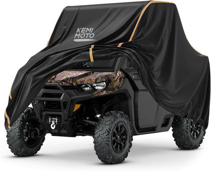 UTV Cover 2-3 Seaters 130" x 73" x 58" 420D Oxford Protection | Pu Coating, Waterproof Compatible with Can Am