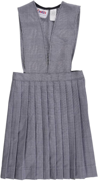 Cookie's Big Girls' Crystal Jumper (Sizes 7-20) - White/Navy *Plaid #38*, 8