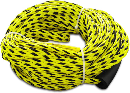 Boat Tow Rope for Tubing, 60FT Tube Boating Ropes Heavy Duty Thick for Ski Float Water Skiing with Floating Foam
