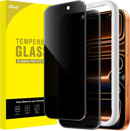 Privacy Screen Protector for iPhone 17 Pro Max 6.9-Inch, Anti-Spy Tempered Glass Film with Easy Installation Tool