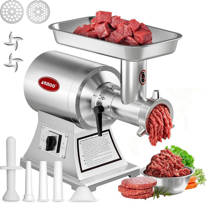 Commercial Meat Grinder #12C,0.9HP Electric Meat Grinder