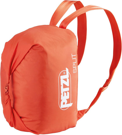 Petzl Split Rope Bag - Red/Orange