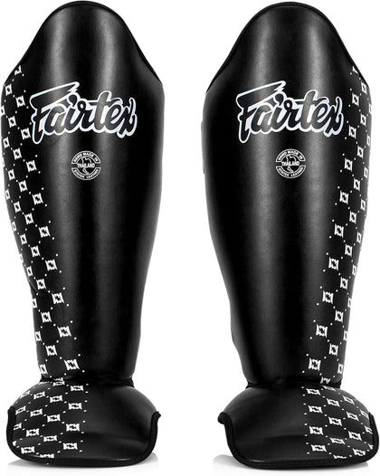 SP5 Muay Thai Shin Guards for Men, Women, Kids | Shinguards are Premium, Lightweight & Durable | Extended Protection