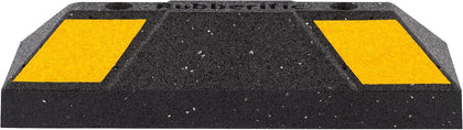 Heavy Duty Rubber Parking Stop Durable Easy to Install Reflective Parking Curb Garage Car Stopper for Indoor and
