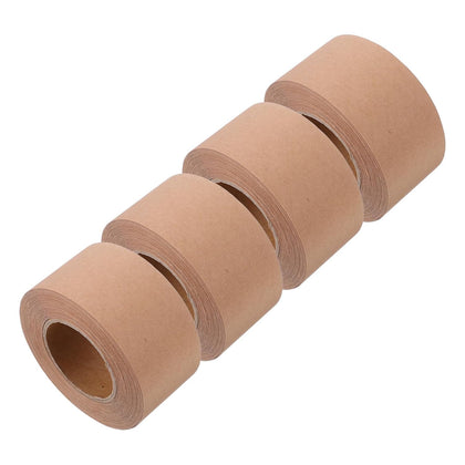 4 Rolls Water Activated Kraft Paper Packing Tape 4 for Box Sealing