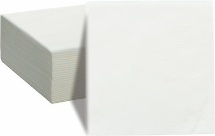 White Disposable Dinner Napkins Linen-Feel Colored Paper Napkins Premium Cloth Like Napkins Ideal For Restaurant
