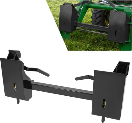 4000Lbs Universal Quick Attach Skid Steer Adapter Bucket Latch Compatible with Global John Deere Loaders Skid Steer