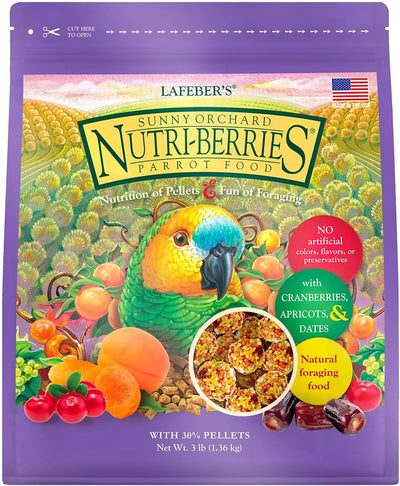 Sunny Orchard Nutri-Berries Pet Bird Food, Made with Non-GMO and Human-Grade Ingredients