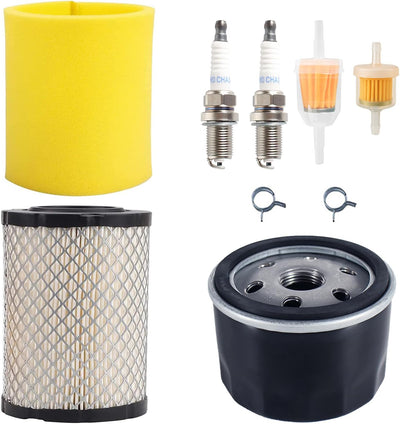 YTH22V46 Z254F Tune Up Kit for Husqvarna YTH24V48 Z254 Z246 YTA18542 Mower | Air Filter Oil Filter Tune Up Kit for
