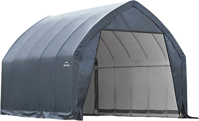 Garage-in-a-Box Portable Outdoor Garage for SUV and Full-Size Trucks, All-Season Car Canopy Carport with Alpine Style